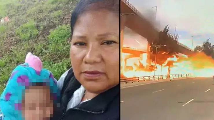 Abuelita fallece tras explosión