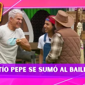 Tío Pepe se sumó al baile con Julio Camejo y Kevyn Bicolor