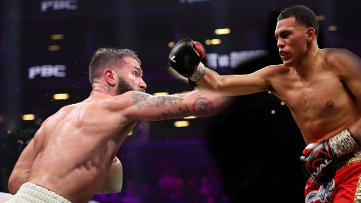 Caleb Plant vs David Benavidez GETTY