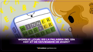 Wordle: ¿Cuál es la palabra del día hoy 27 de noviembre de 2025?