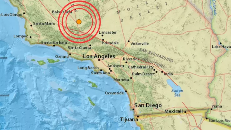 Reportan un sismo en California hoy 5 de mayo 2023