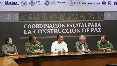 Omar García Harfuch encabeza reunión de Seguridad en Sinaloa para Navidad