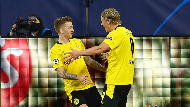 Doblete de Erling Haaland en triunfo del Dortmund sobre el Sevilla