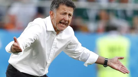 Juan Carlos Osorio con oxigeno