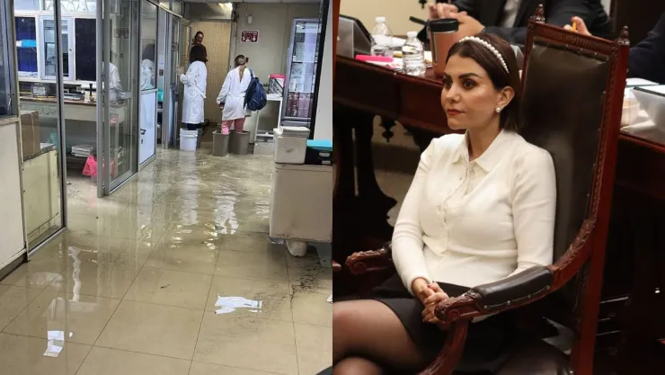La diputada Nayeli Salvatori aceptó que hay escasez de camas y de medicamentos.
