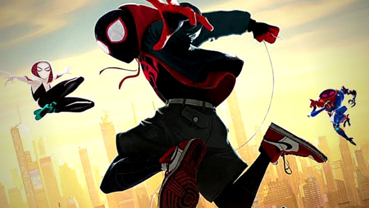 Poster de pelicula Spider Man, un nuevo universo