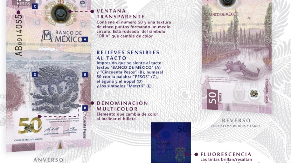 billete de 50 pesos