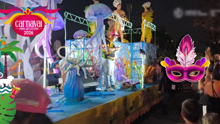 Así se vivió el desfile de comparsas en el segundo día del Carnaval de Playa del Carmen 2026.webp