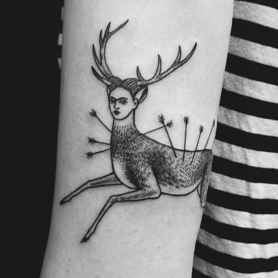 The Little Deer una de sus pinturas más conocidas Foto Especial