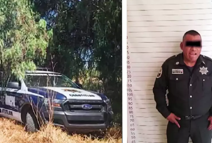 Detienen a policía de Cuautitlán, por tener relaciones en patrulla