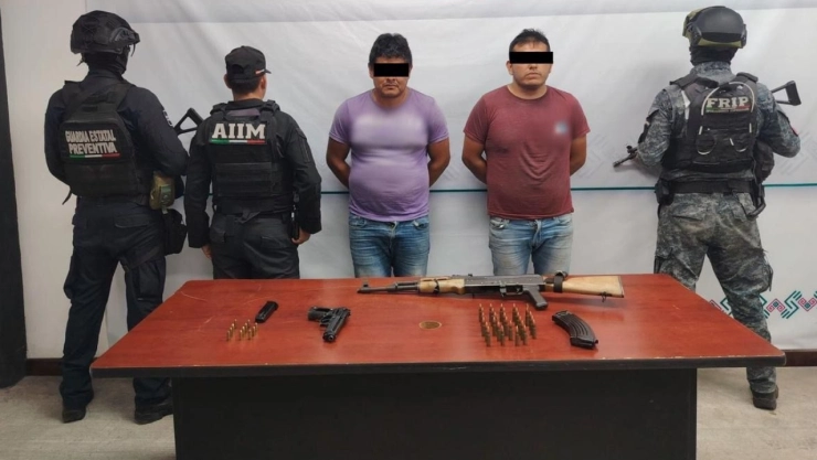 Detienen criminales bloqueos incendios carreteras Chiapas