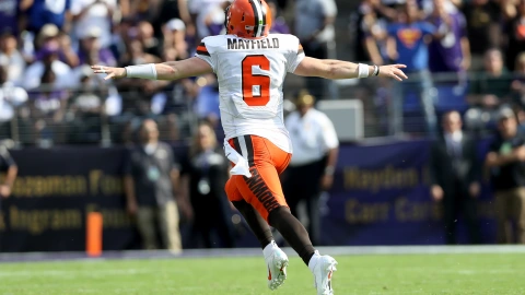 Cleveland Browns v Baltimore Ravens