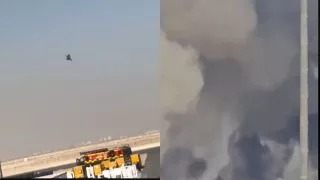 VIDEO Fatal | Avión se estrella y explota tras una exhibición HOY; el piloto murió y así fue captado