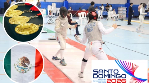 ARRASA el equipo de esgrima en el clasificatorio a Santo Domingo 2026 ¿Cuántas medallas conquistó?