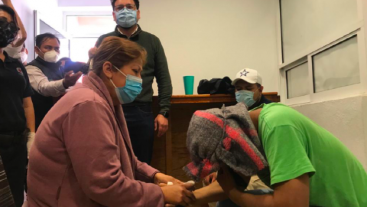 Después de cuatro años, madre se reencuentra con su hijo desaparecido