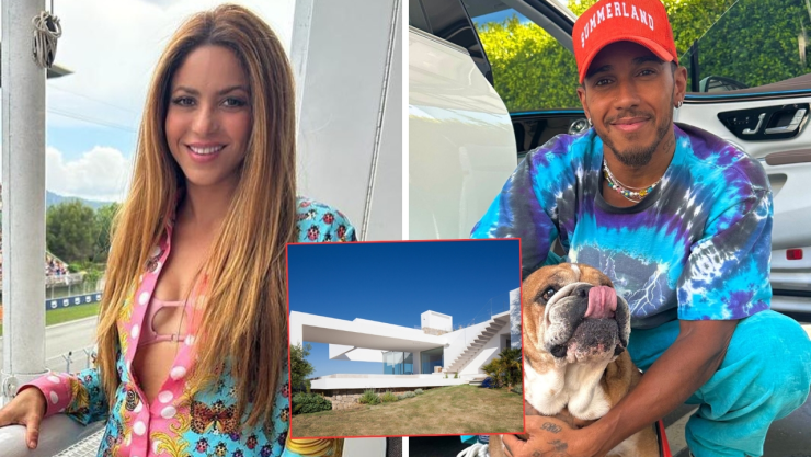 La mansion donde Shakira y Hamilton se encontraban por las noches en Ibiza