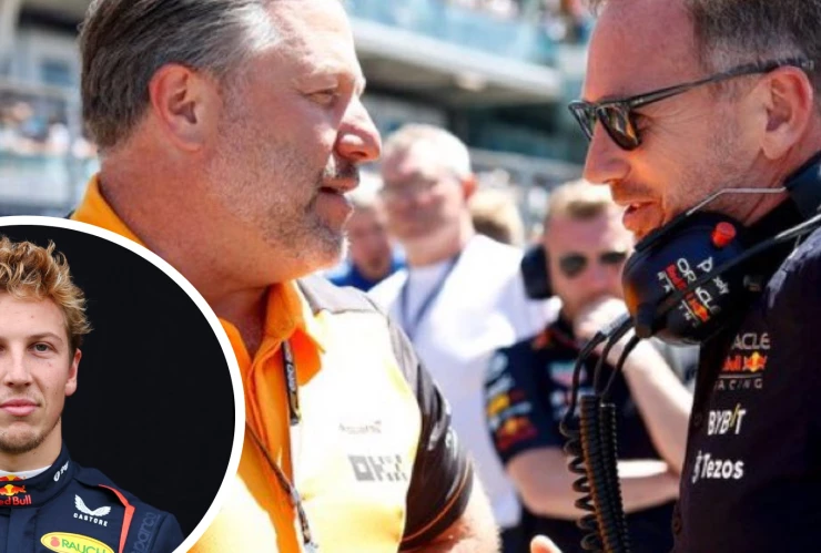 Red Bull en la mira_ Director de McLaren lanza duras críticas a Horner por la salida de Checo Pérez