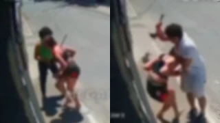 Brasil mujer atacada con chuchillo