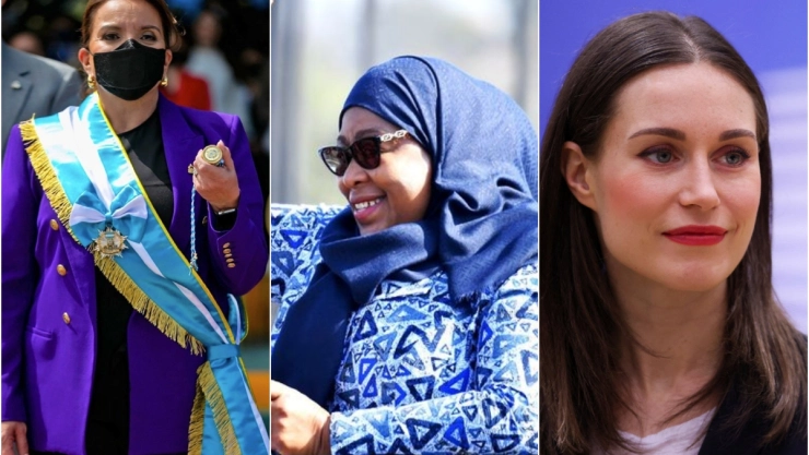 Mujeres presidentas y primeras ministras en el mundo