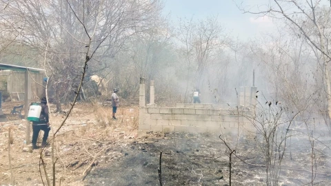 Temporada de incendios azota a Mocochá
