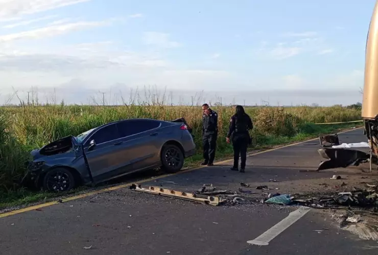 accidente carretera Coatzacoalcos-Minatitlán
