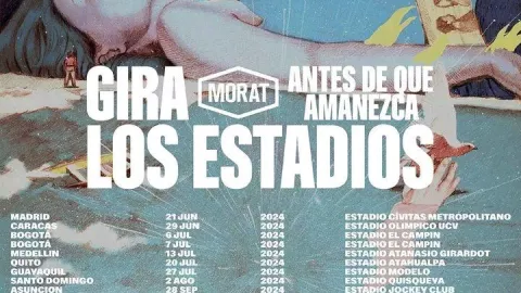 Gira de conciertos Morat 2024