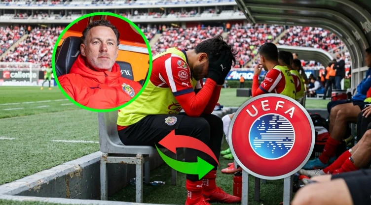 Gabriel Milito le quitó la titularidad en Chivas y se iría a Europa en el Apertura 2026