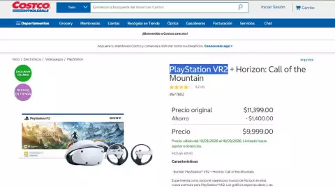 Costco PlayStation VR2