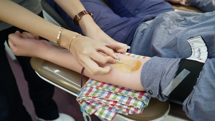 Donación de sangre en Suecia