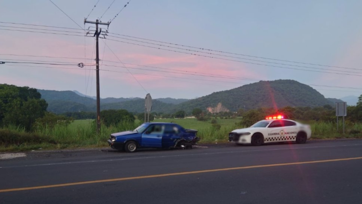 Accidente vial hoy en Veracruz