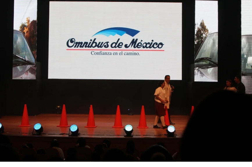 El alcohol y el volante no deben mezclarse. Gracias Omnibus por el apoyo