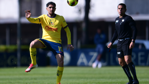 Diego Valdes y Richard Sánchez América