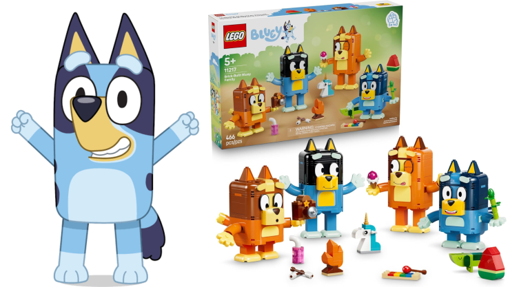 Lego x Bluey precio y dónde comprar los juguetes de construcción