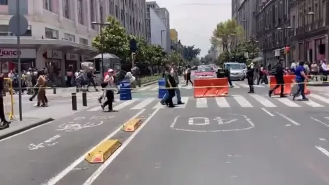 Bloqueo en CDMX