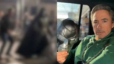 Robert Downey Jr. como Doctor Doom filtrado en set de Avengers Doomsday $