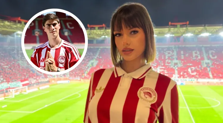 Vinculan a la Hormiga González con una modelo aficionada de Olympiacos