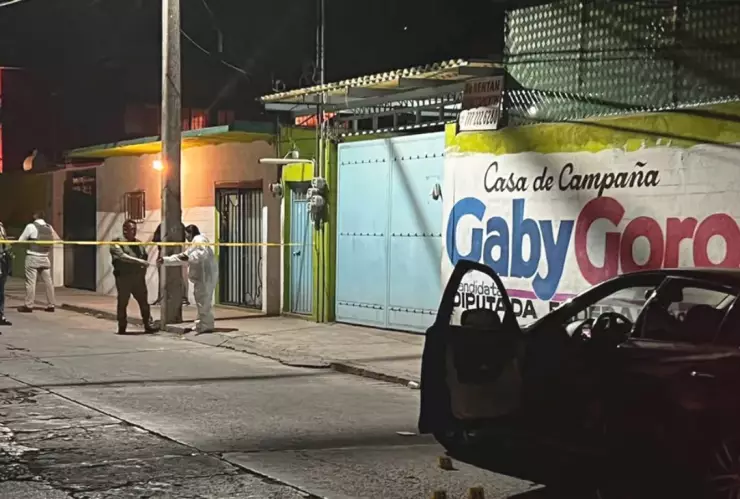 Atacan casa de campaña Gabriela Gorostieta candidata dipitada Morelos tio