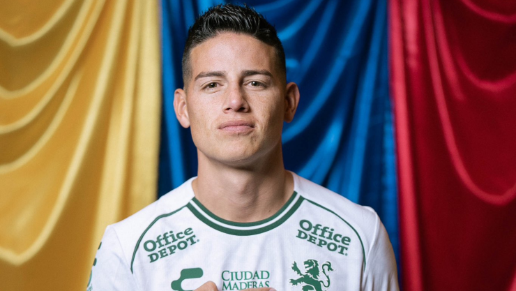 James Rodríguez critica la expulsión del Club León del Mundial de Clubes.