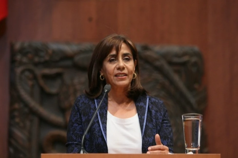 Luisa María Calderón, senadora del PAN