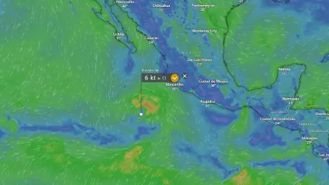 Depresión tropical 3 se forma frente a México y esta es su trayectoria