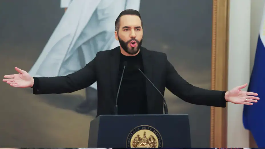 Nayib Bukele, presidente de El Salvador.