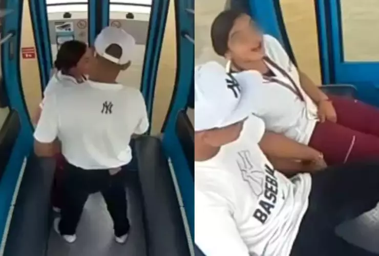 ¡OMG! Identifican a la pareja que tuvo relaciones en teleférico