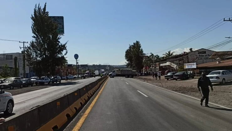CNTE Michoacán Morelia bloqueo