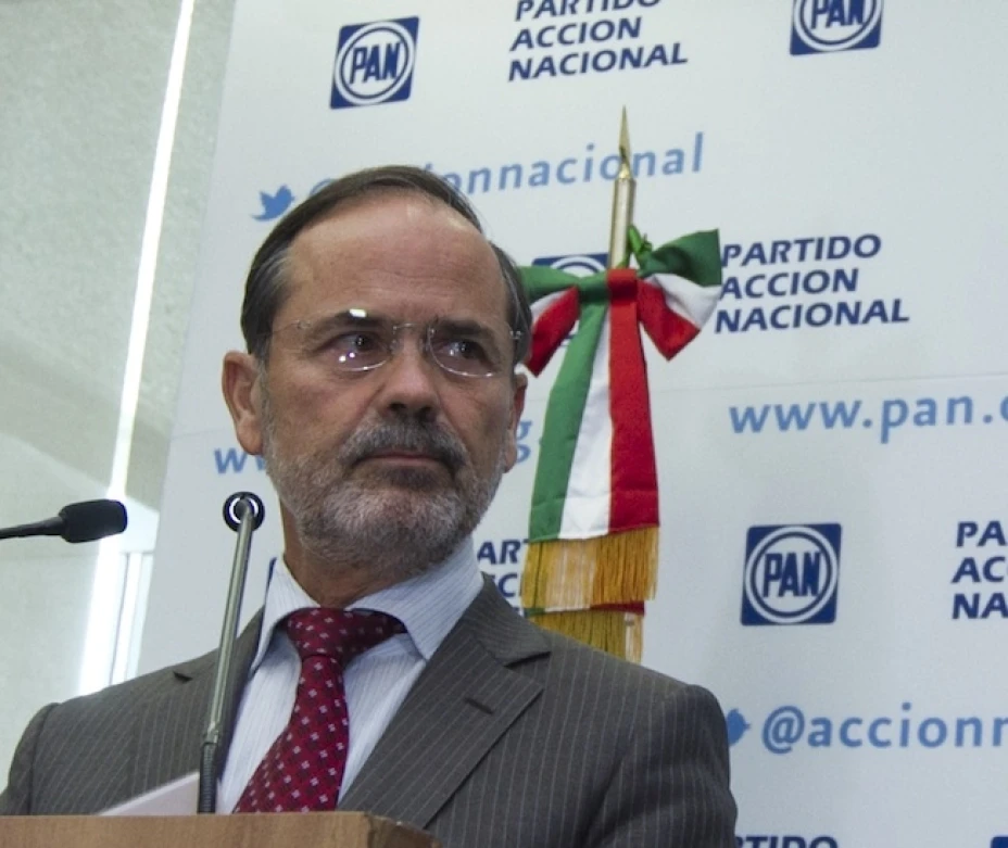 Gustavo Madero, líder nacional del PAN