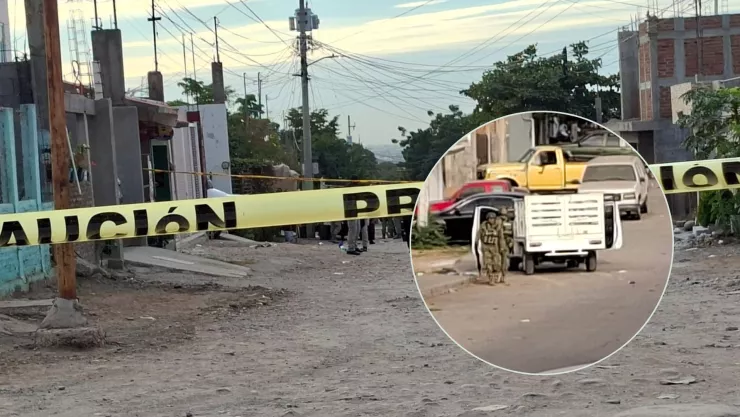 Balacera al sur de Culiacán