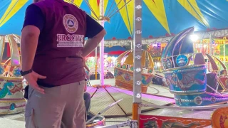Juego mecánico en Feria Xmatkuil 2025 es clausuran tras posible falla