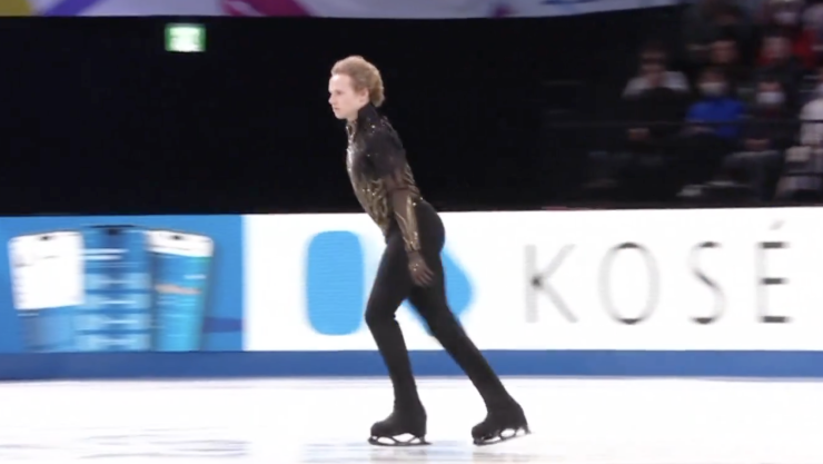 El patinador Ilia Malinin ejecutó un backlift prohibido por casi 50 años en los juegos olímpicos de invierno