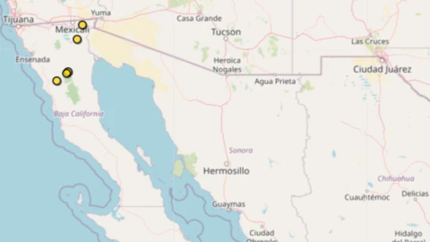 Temblor matutino sacude Mexicali: sismo 3.4 con réplica sorprende a la frontera