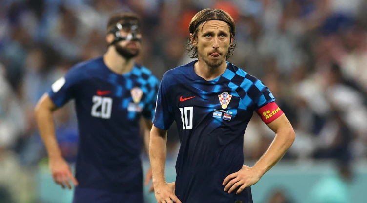 Luka Modric, mediocampista de Croacia