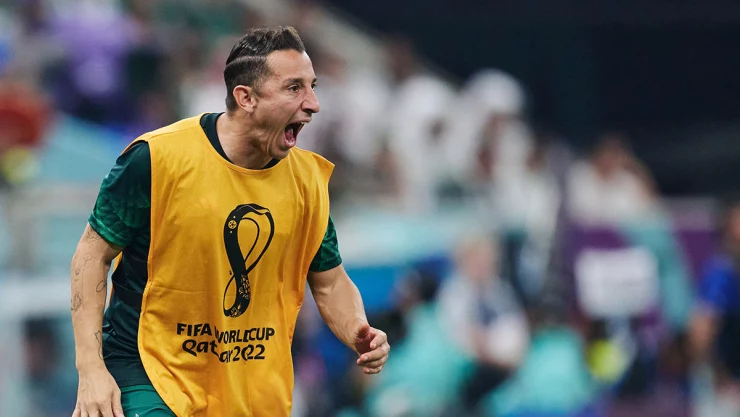 Andrés Guardado cn la Selección Mexicana